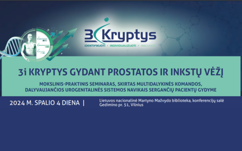 Konferencija apie urogenitalinės sistemos navikais sergančių pacientų gydymą
