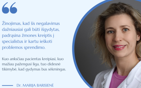 Urologijos savaitė 2023: gydytojos urologės dr. Marijos Barisienės komentaras